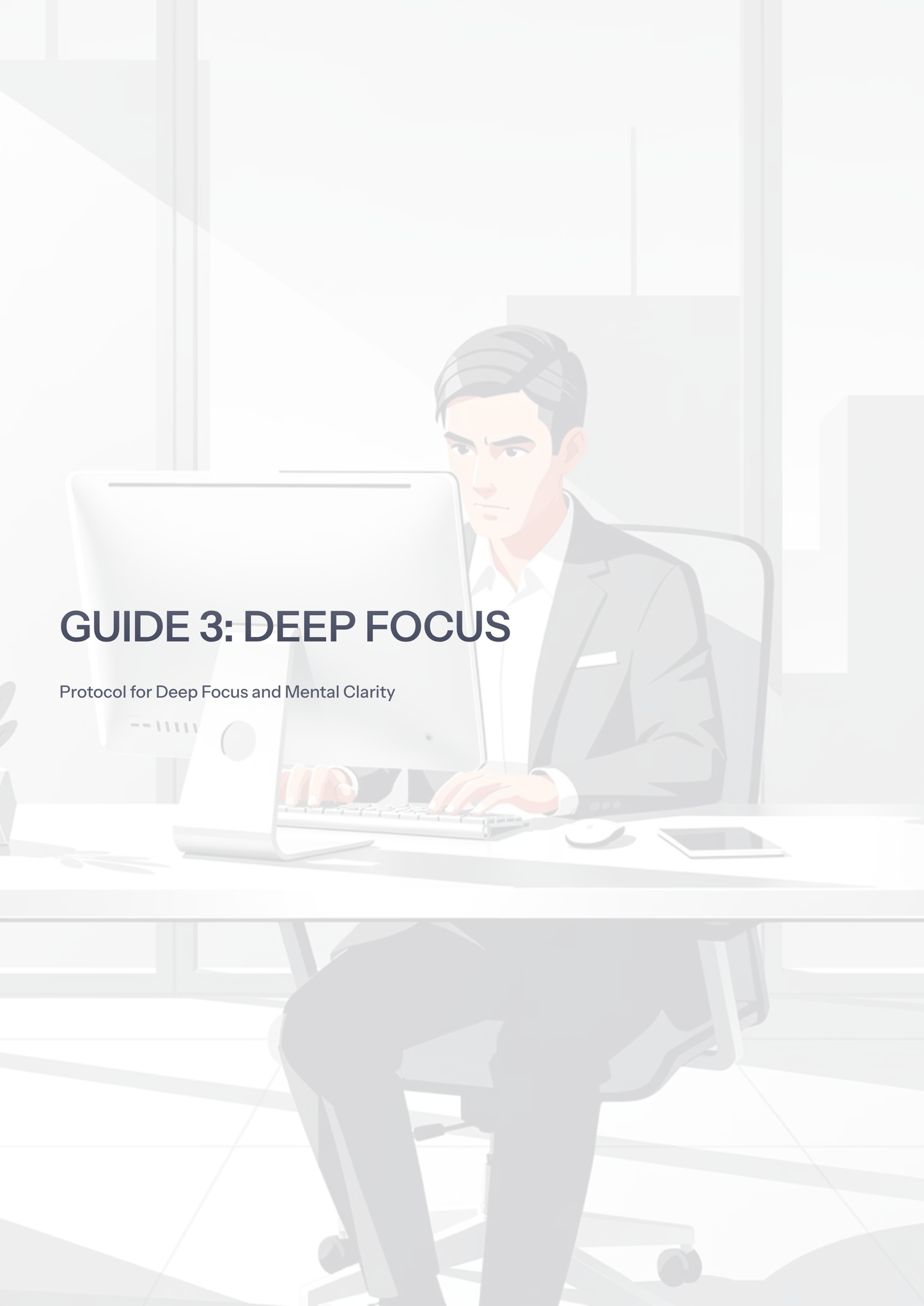 Deep Focus: Attention Defense Protocol (Guide + Workbook)