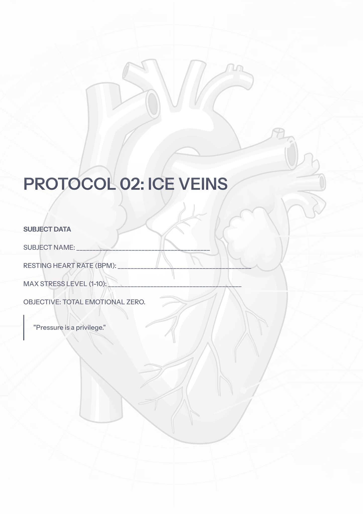 Ice Veins: Cold-Blooded Performance Protocol (Guide + Workbook)